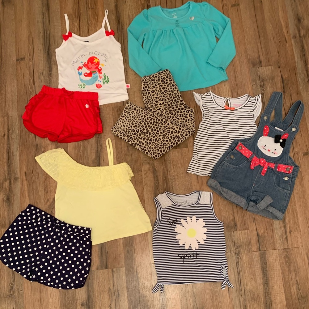 ✨👧🏻4T GIRLS BUNDLE SET WITH FREE ITEMS✨